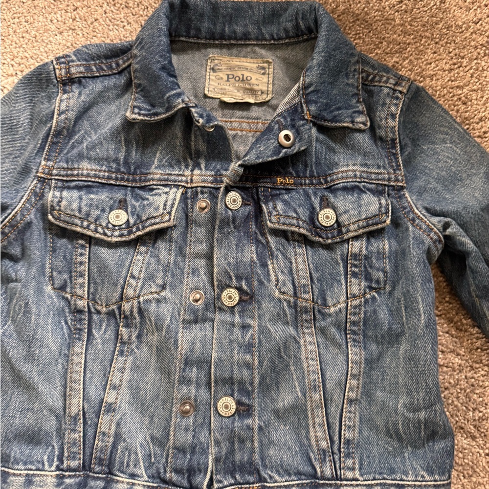 Polo by Ralph Lauren Kids Blue Jean Jacket